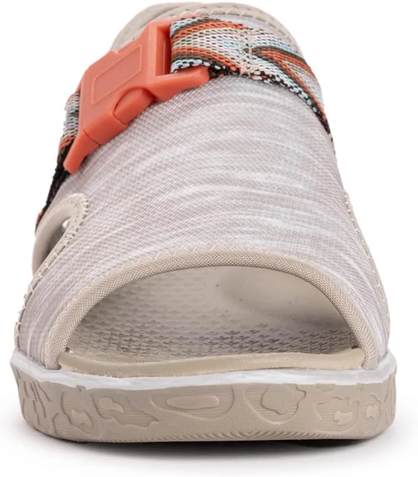 MUK LUKS Women's Boardwalk Parade Sandal