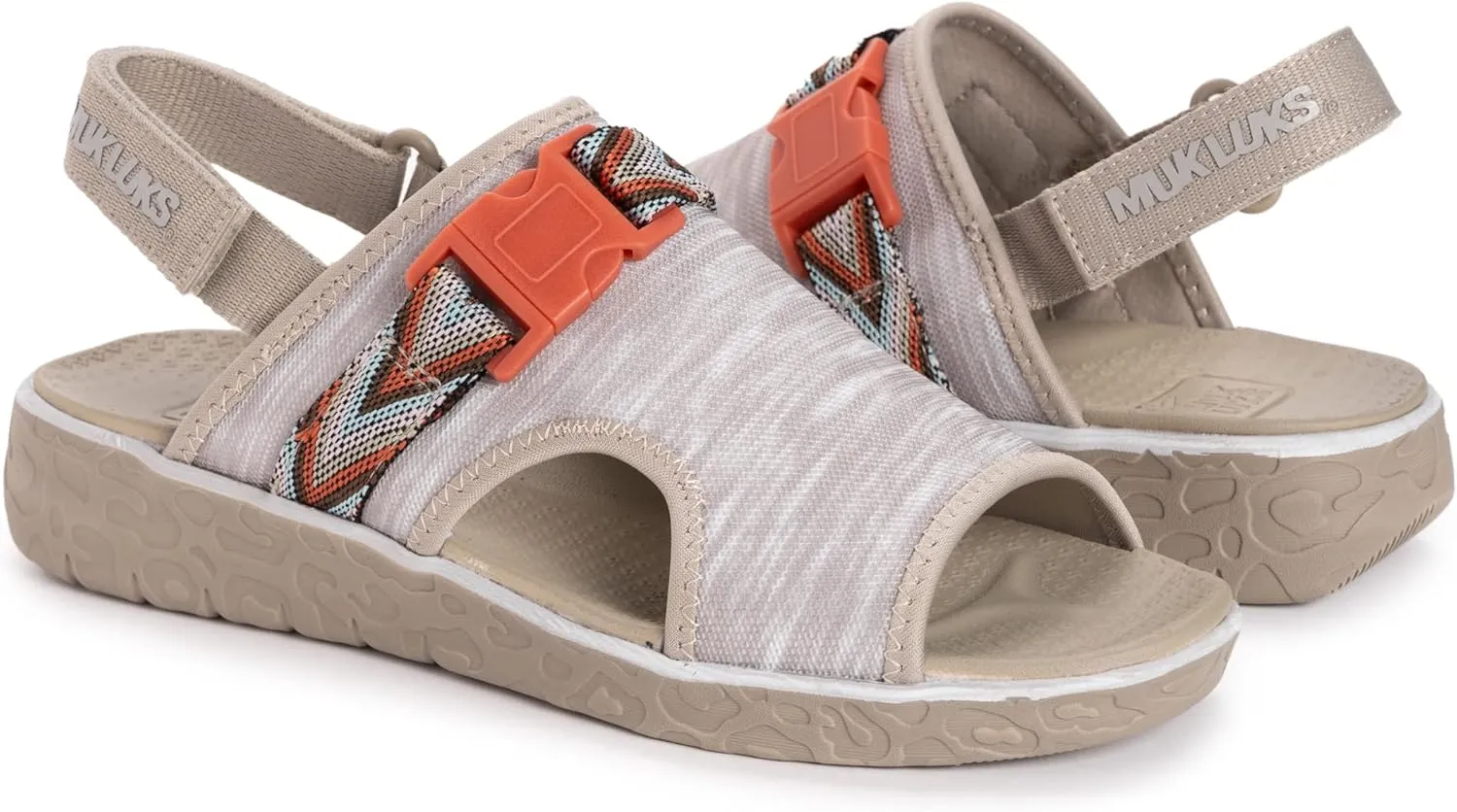 MUK LUKS Women's Boardwalk Parade Sandal