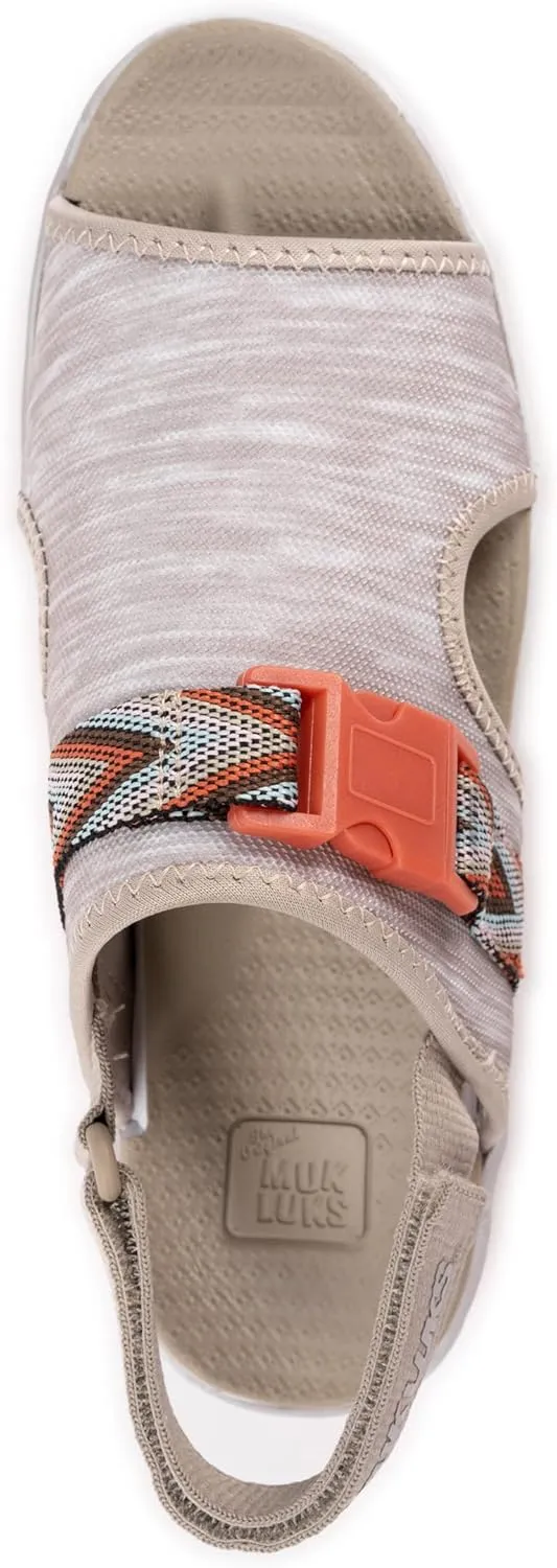 MUK LUKS Women's Boardwalk Parade Sandal