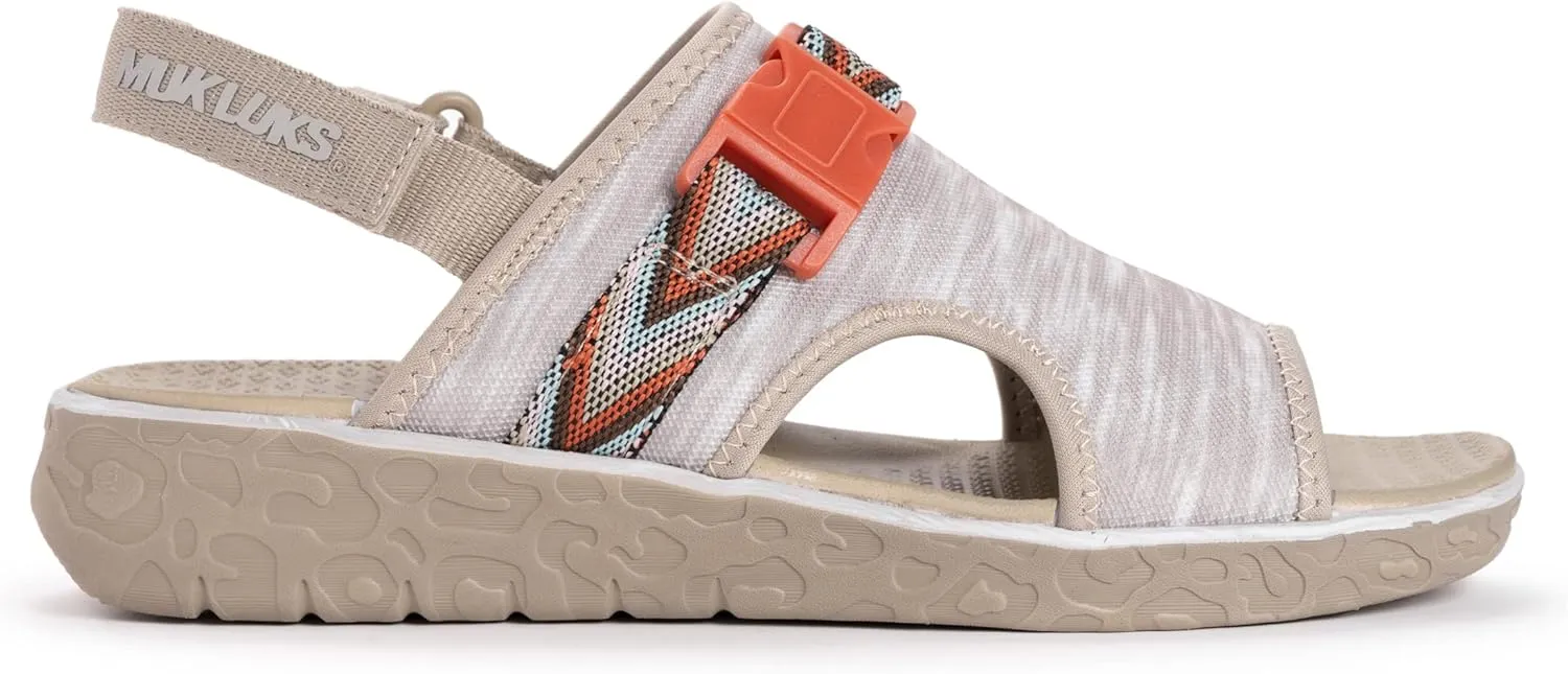 MUK LUKS Women's Boardwalk Parade Sandal