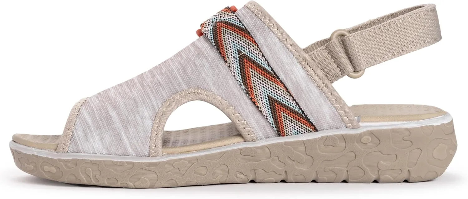 MUK LUKS Women's Boardwalk Parade Sandal