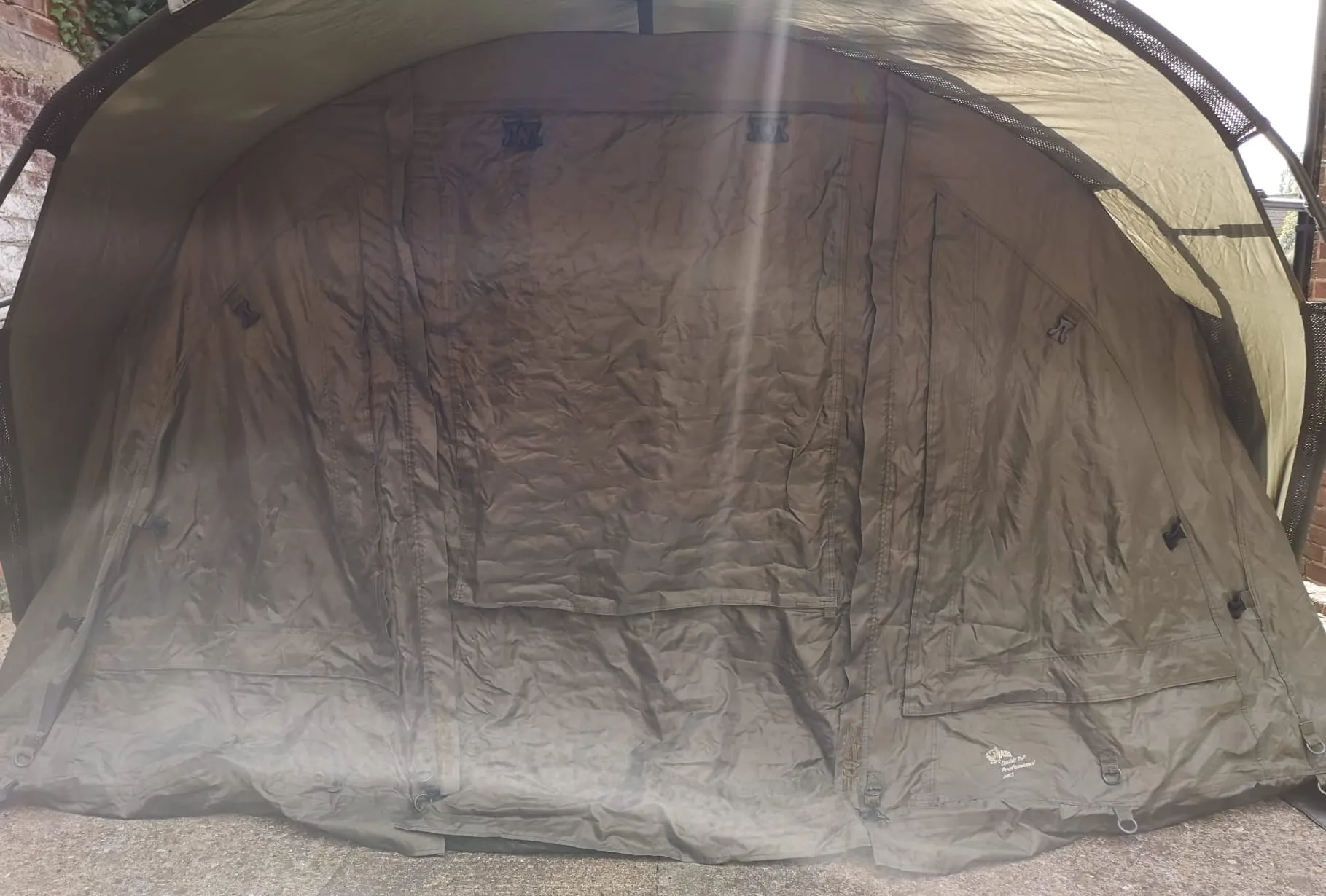 Nash Double Top Professional MK3 1 Man Bivvy   Groundsheet