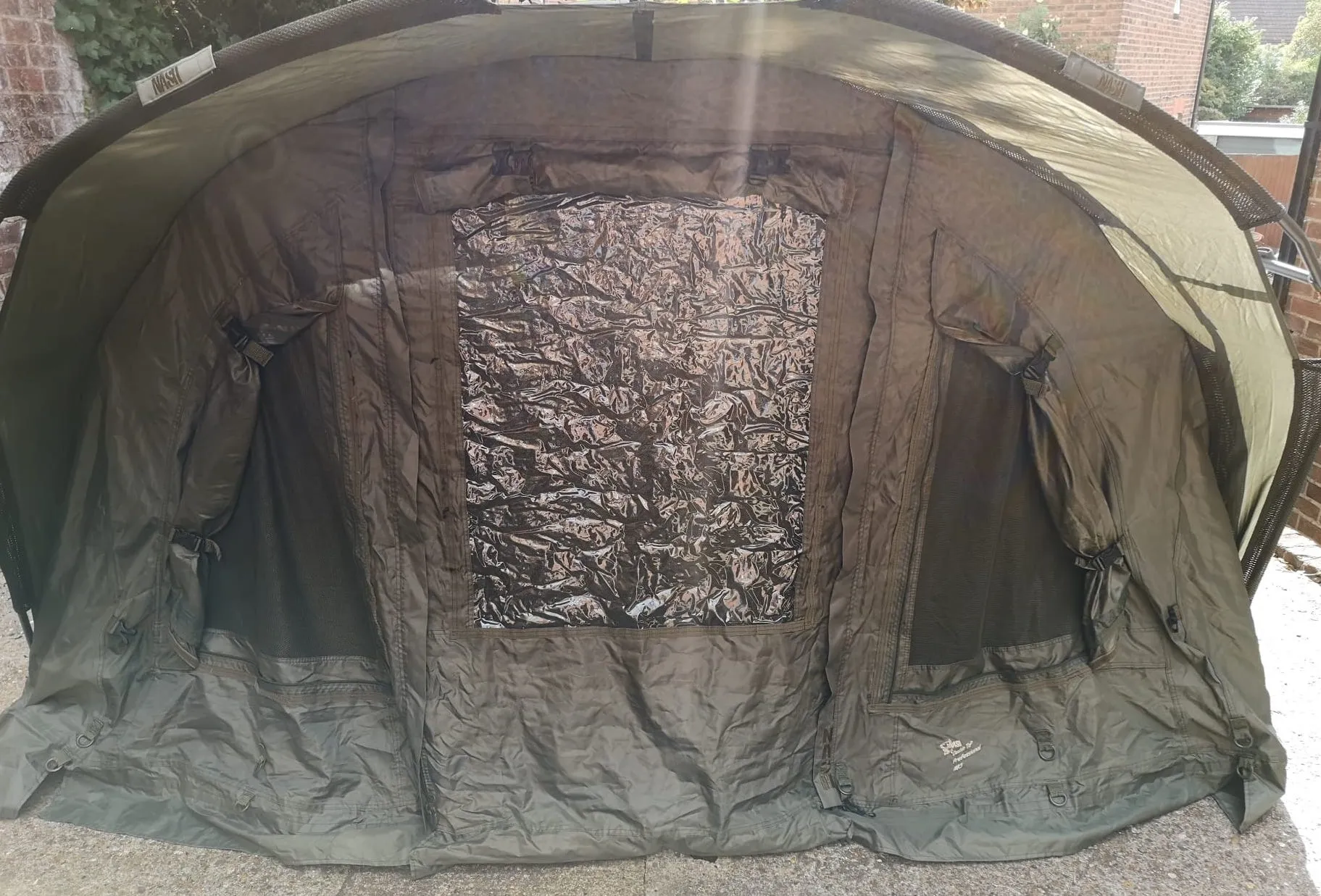 Nash Double Top Professional MK3 1 Man Bivvy   Groundsheet