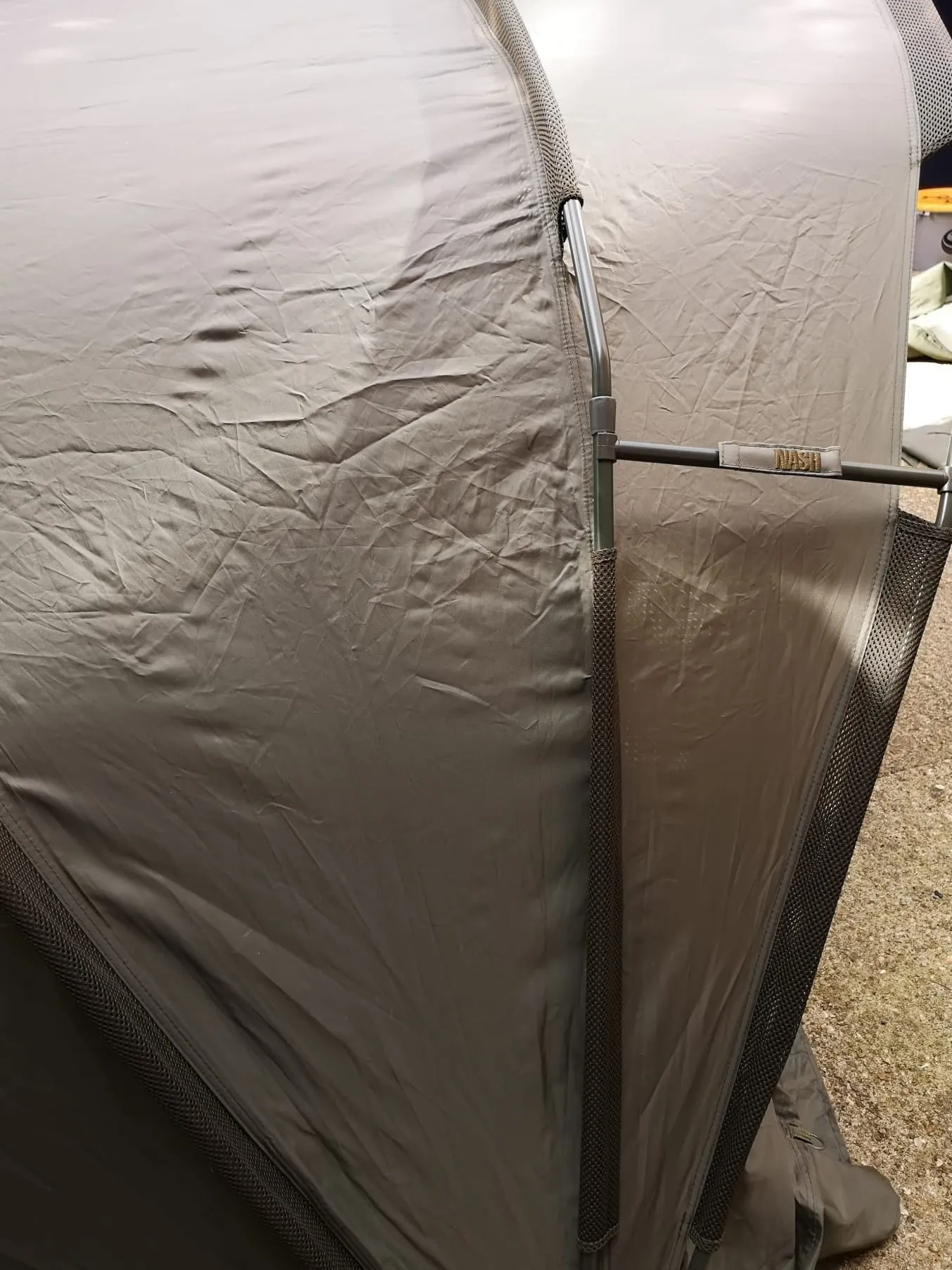 Nash Double Top Professional MK3 1 Man Bivvy   Groundsheet