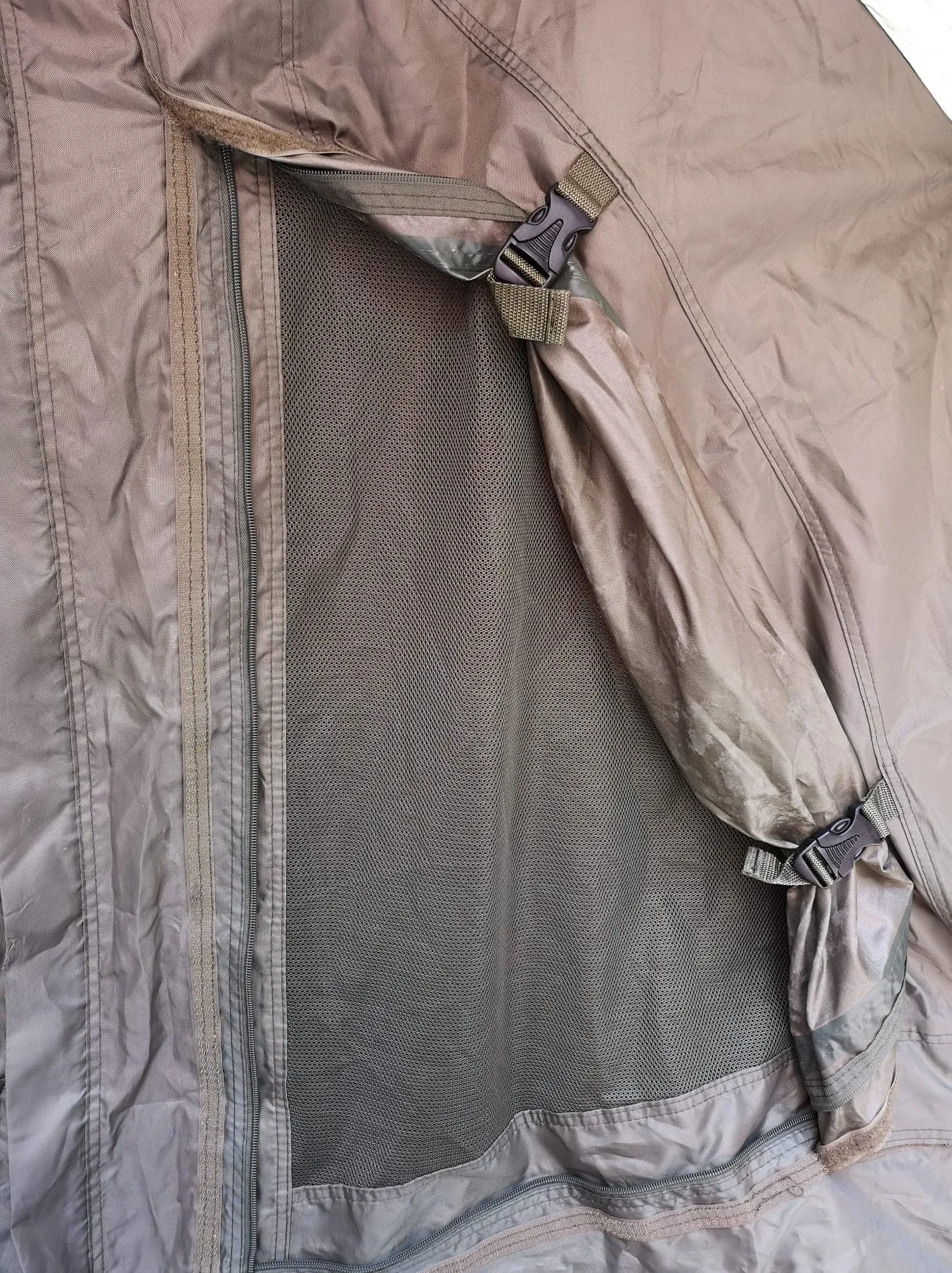 Nash Double Top Professional MK3 1 Man Bivvy   Groundsheet