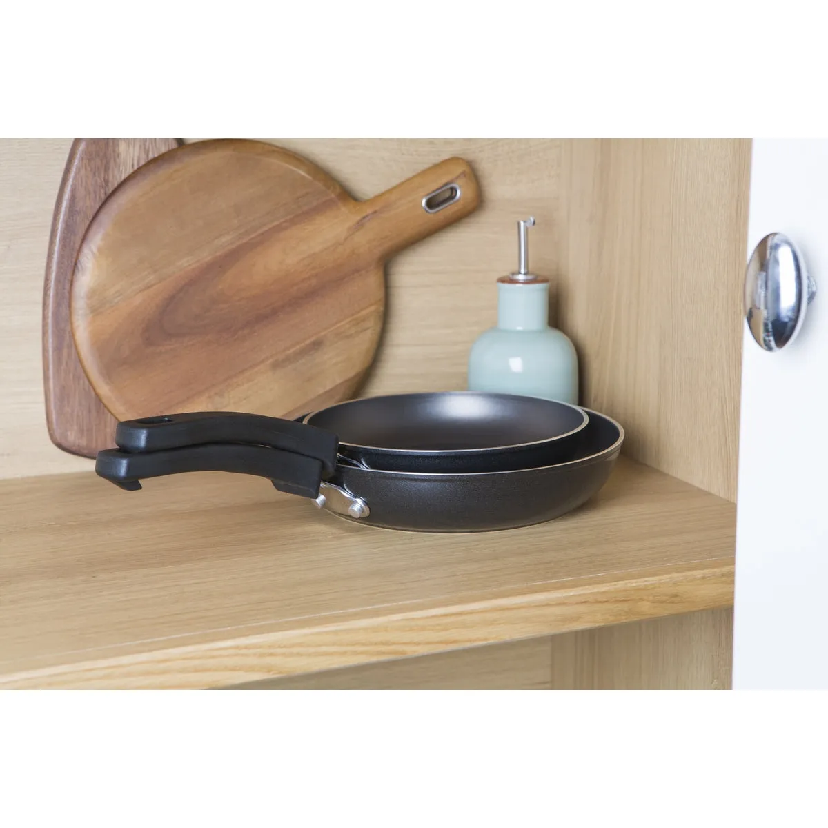 Neat Nests Aluminium Frying Pan Twinpack