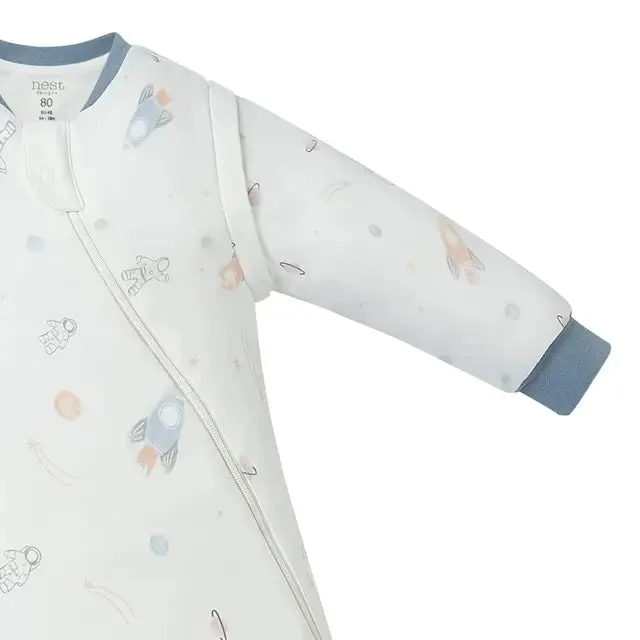 Nest Designs Removable Long Sleeve Sleep Bag 1.0 TOG