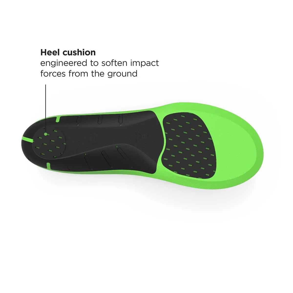 New Balance Sport Active Cushion Shoe Inserts Cushioning Orthotic Inserts with Arch Support - 2.5-5 Men / 4.5-6 Women