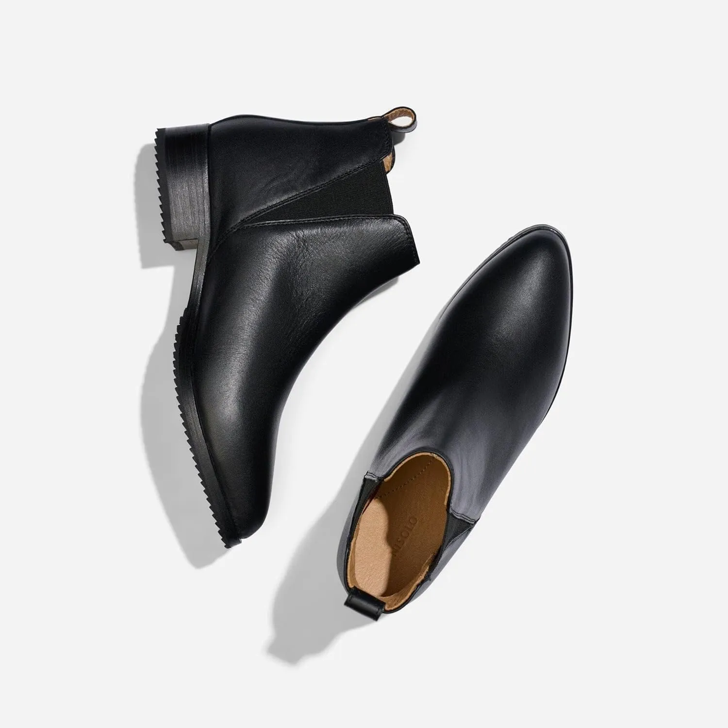 Nisolo Eva Everyday Chelsea Boots for Women, from Dressy Casual to Any Occasions, Water-Resistant & Breathable Leather Upper, Memory Foam Cushioned Insoles for Comfort, True to Size