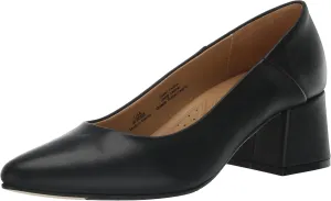 Nisolo Women's Fiorela Go-to Heels, from Dressy Casual to Any Occasions, 2" Heel Height, Soft & Breathable Leather Construction, Cushioned Memory Foam Insoles for Comfort, True to Size
