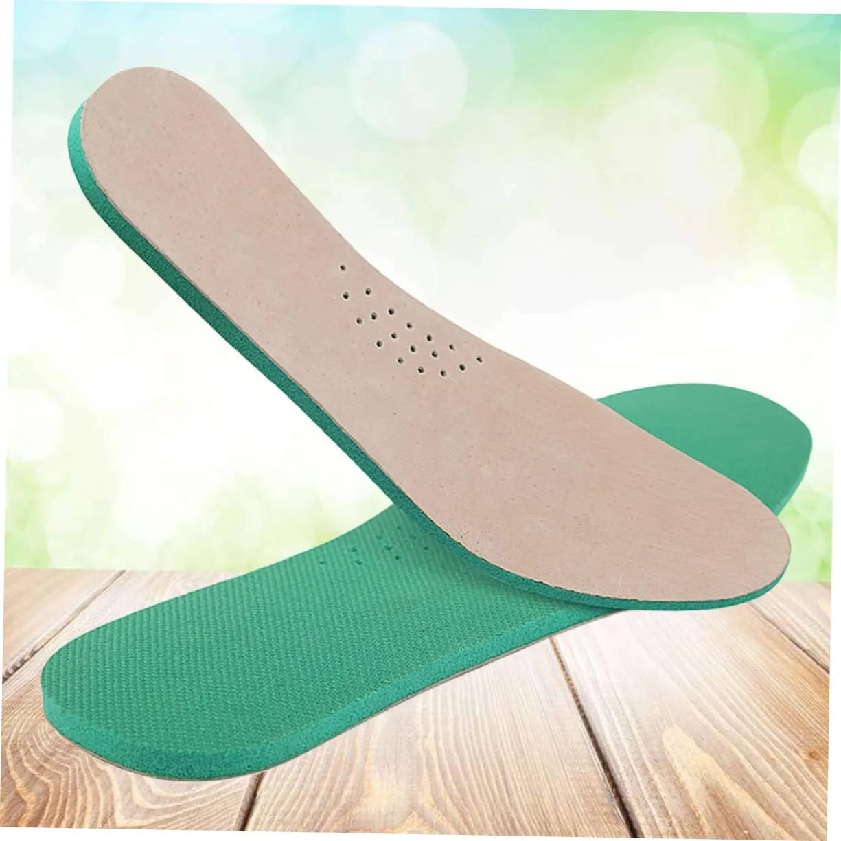 NOLITOY Ultra-Thick Sports Insoles Absorbent Insoles for Running Shoes for Men Women Size 45-46