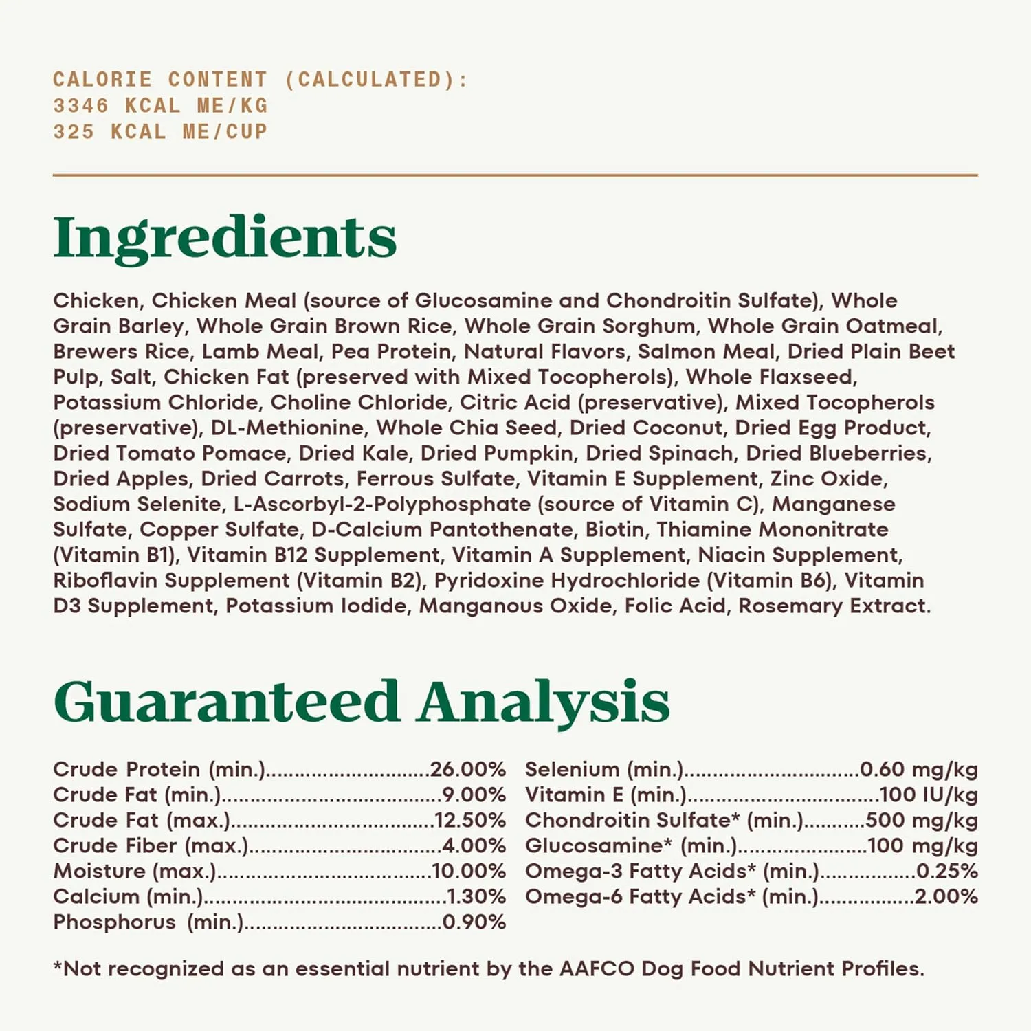 Nutro Ultra Adult Weight Management Dry Dog Food, Chicken, Lamb and Salmon Protein Trio, 13 lb. Bag
