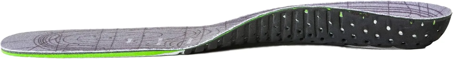 Oboz O Fit Insoles Plus Therm Green - Medium Arch, Green/Black - X-Large