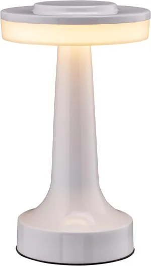 O’Bright Portable LED Table Lamp with Touch Sensor, 3-Levels Brightness, Rechargeable Battery Up to 48 Hours Usage, Night Light for Kids Nursery, Nightstand Lamp, Bedside Lamp (Piano White)