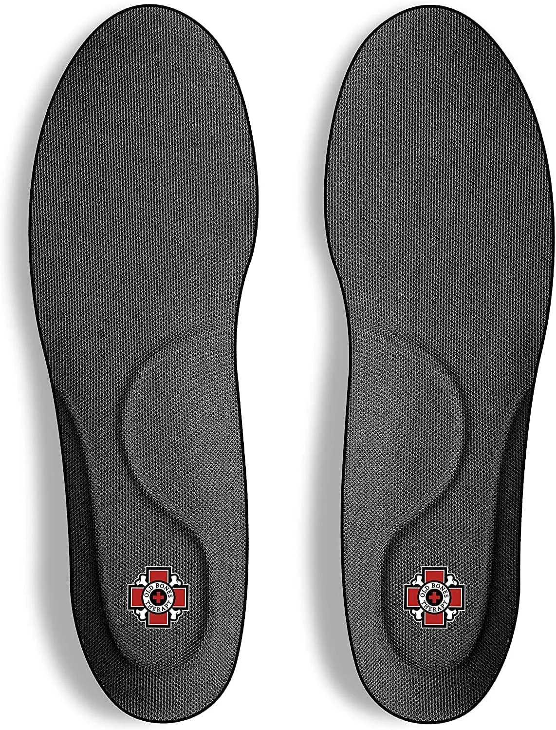 Old Bones Therapy Shock Absorbing Foot Insoles - Impact Protection, Arch Support and Improved Stability - Orthotic Insoles for Skateboarding, BMX, Motocross, Snowboarding and Ruling at Life (M)