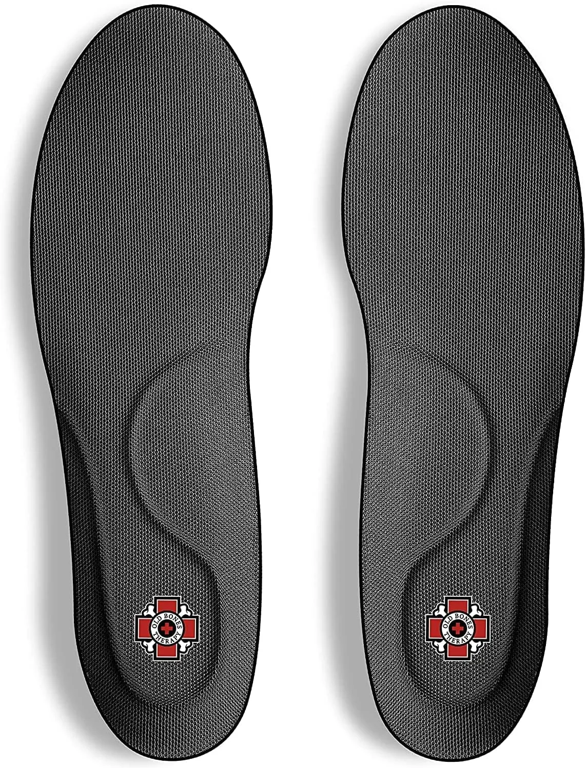 Old Bones Therapy Shock Absorbing Foot Insoles - Impact Protection, Arch Support and Improved Stability - Orthotic Insoles for Skateboarding, BMX, Motocross, Snowboarding and Ruling at Life (XXL)