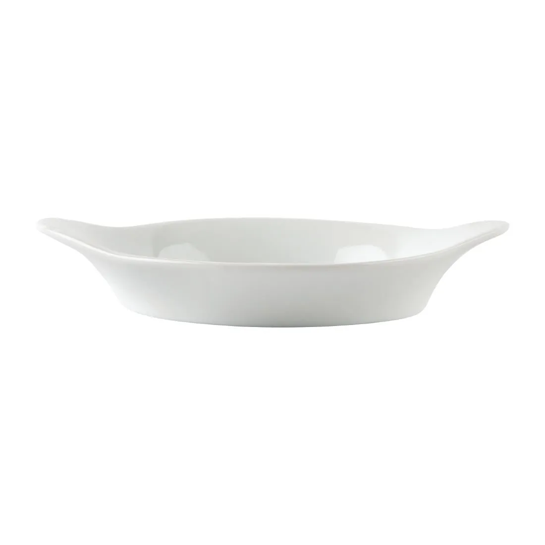 Olympia Whiteware Round Eared Dishes 156x 126mm (6 pack)