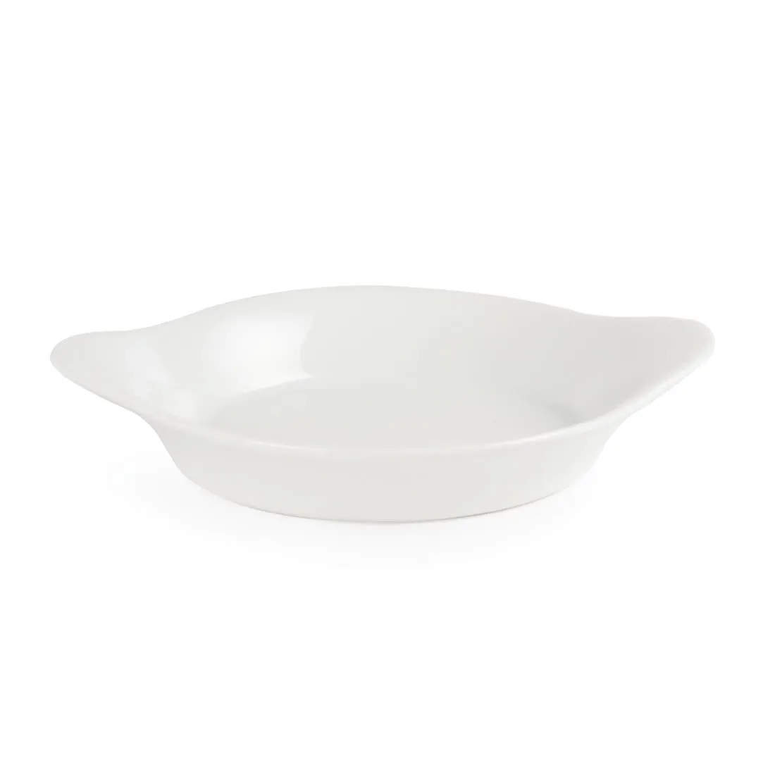 Olympia Whiteware Round Eared Dishes 156x 126mm (6 pack)