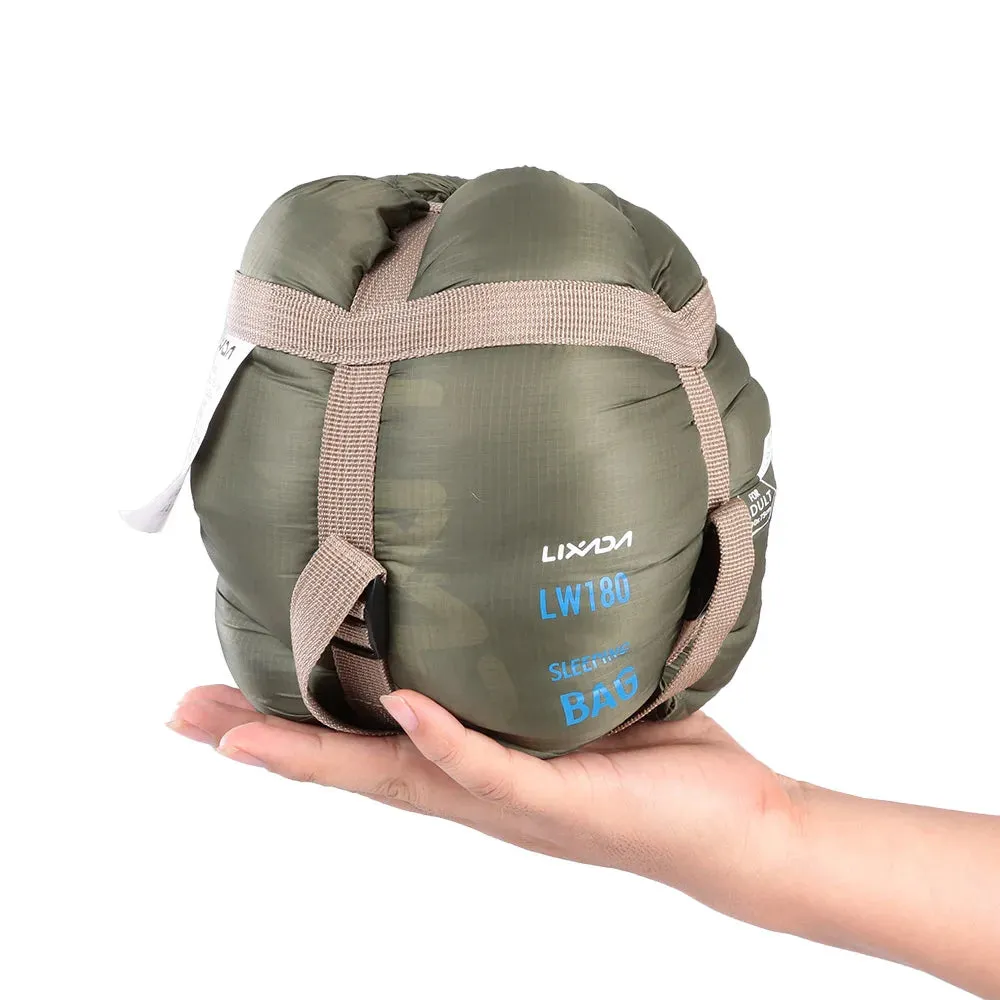 Outdoor Camping Envelope Sleeping Bag Camping Sleeping Bag Lazy Bag Travel Hiking Multifunction Ultra-light 680g