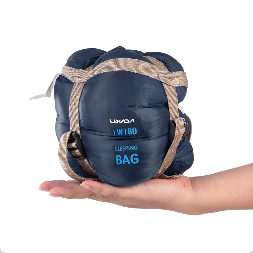Outdoor Camping Envelope Sleeping Bag Camping Sleeping Bag Lazy Bag Travel Hiking Multifunction Ultra-light 680g