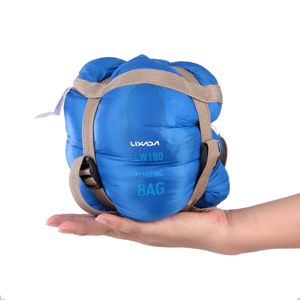 Outdoor Camping Envelope Sleeping Bag Camping Sleeping Bag Lazy Bag Travel Hiking Multifunction Ultra-light 680g