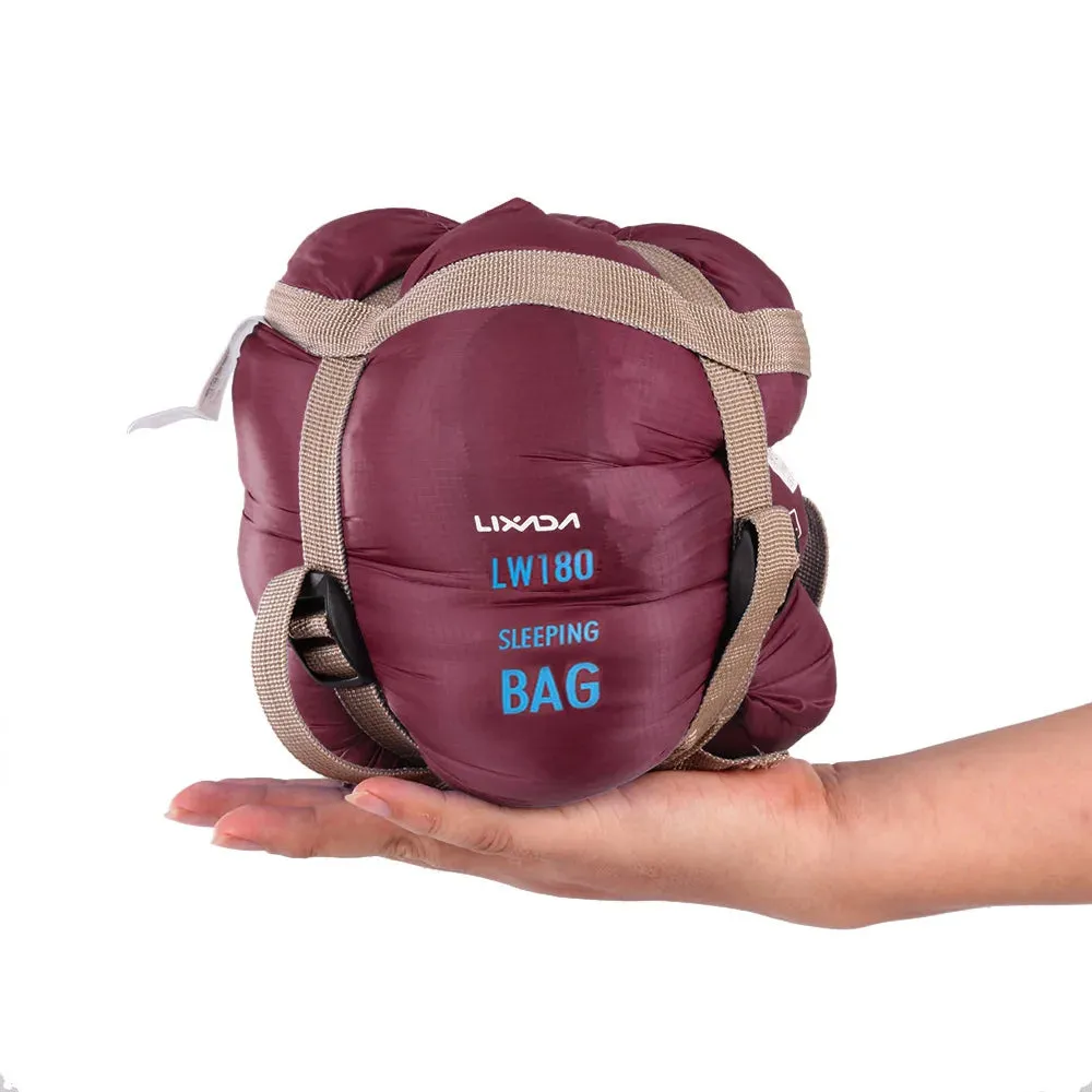 Outdoor Camping Envelope Sleeping Bag Camping Sleeping Bag Lazy Bag Travel Hiking Multifunction Ultra-light 680g