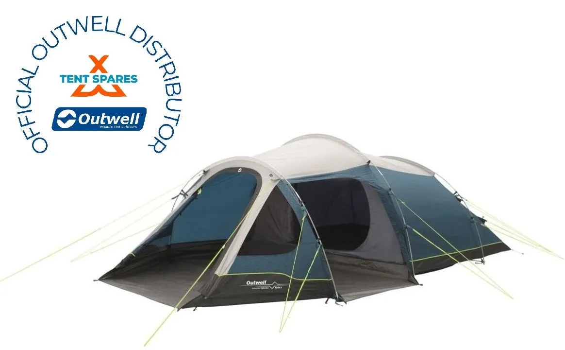 Outwell Earth 4 Tent 2023 (111264) 4 Person in Blue