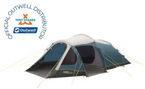 Outwell Earth 4 Tent 2023 (111264) 4 Person in Blue
