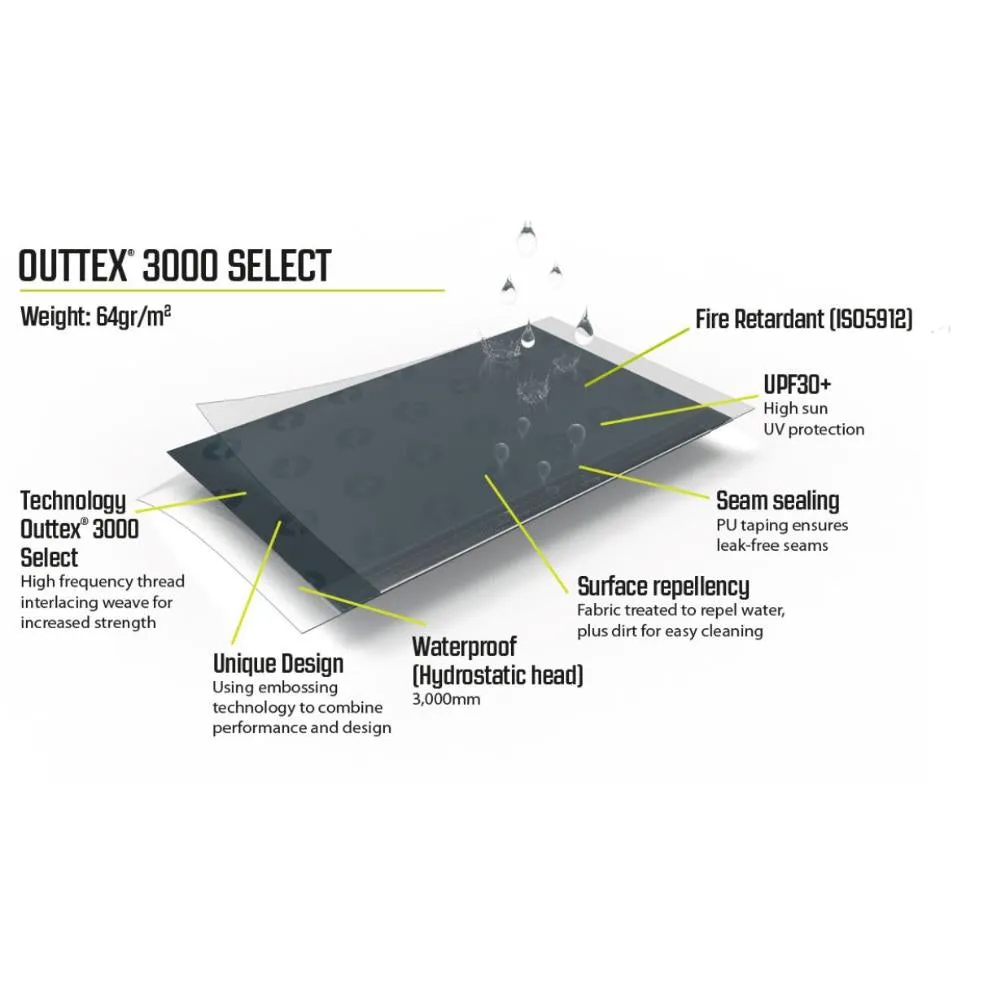 Outwell Earth 5 Tent - 5 Man Tunnel Tent