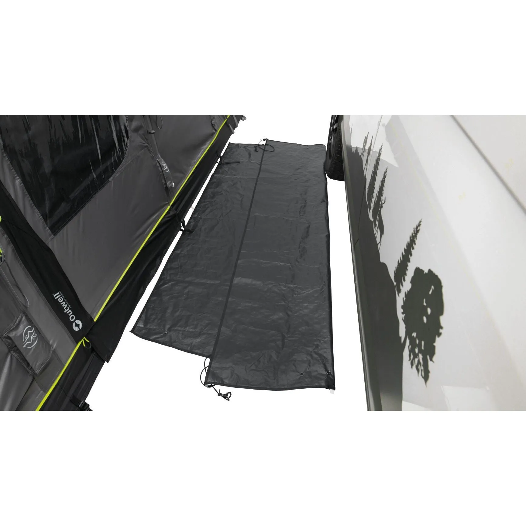Outwell Wolfburg 380 Air Inflatable Driveaway Campervan Awning