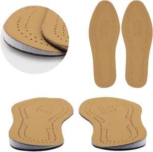 Over-Supination Support Insoles,Brown Corrective Heel Insoles,O/X Type Leg Orthopedic Shoes Heel Inserts Insoles for Women Men Legs Foot Alignment Flat Feet 1Pair(Color : Supination, Size :37-38)