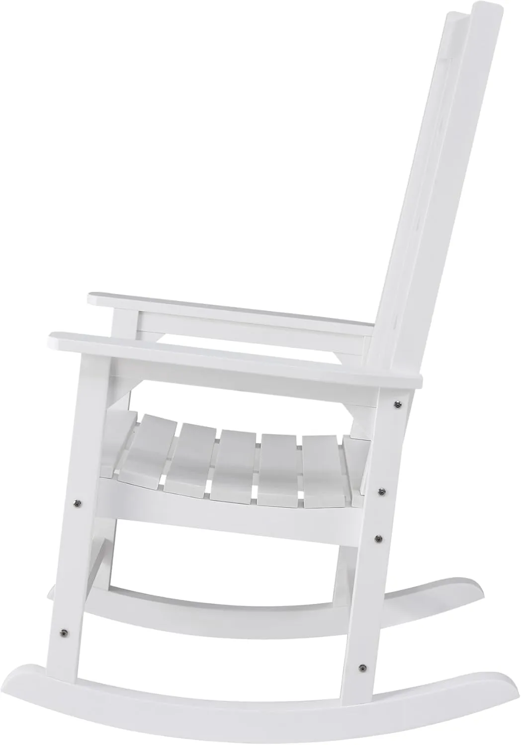 Oversized Rocking Chair, Outdoor Rocking Chair for Adults, All Weather Resistant Porch Rocker for Lawn Garden, 350lbs Weight Capacity