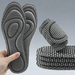 Pair of 5D Memory Foam Breathable Insoles