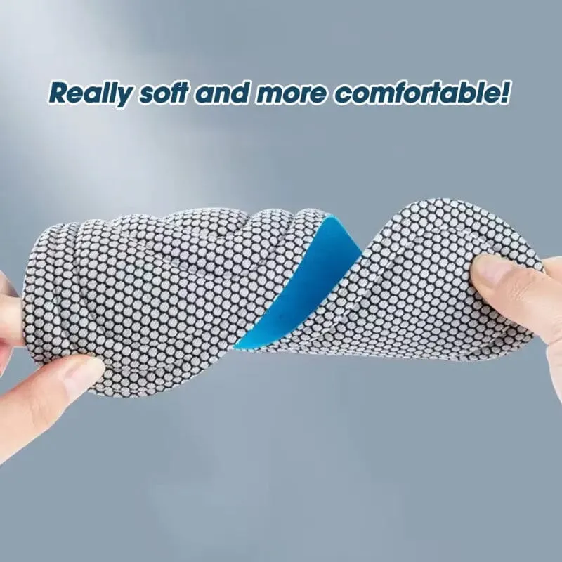 Pair of 5D Memory Foam Breathable Insoles