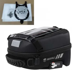 Password Fuel Tank Bag with Tank Adapter Ring Navigation Package Storage Bag Compatible with KTM 250 390 790 890 Adventure ADV 890 Adventure/L/R/R Rally