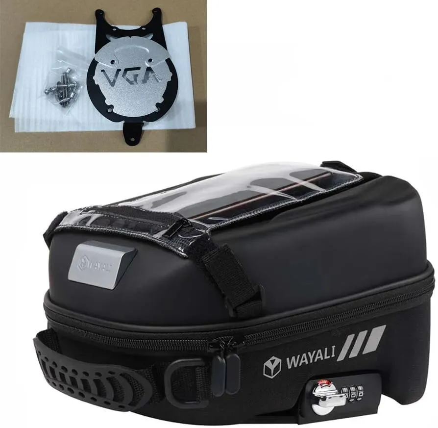 Password Fuel Tank Bag with Tank Adapter Ring Navigation Package Storage Bag Compatible with KTM 250 390 790 890 Adventure ADV 890 Adventure/L/R/R Rally