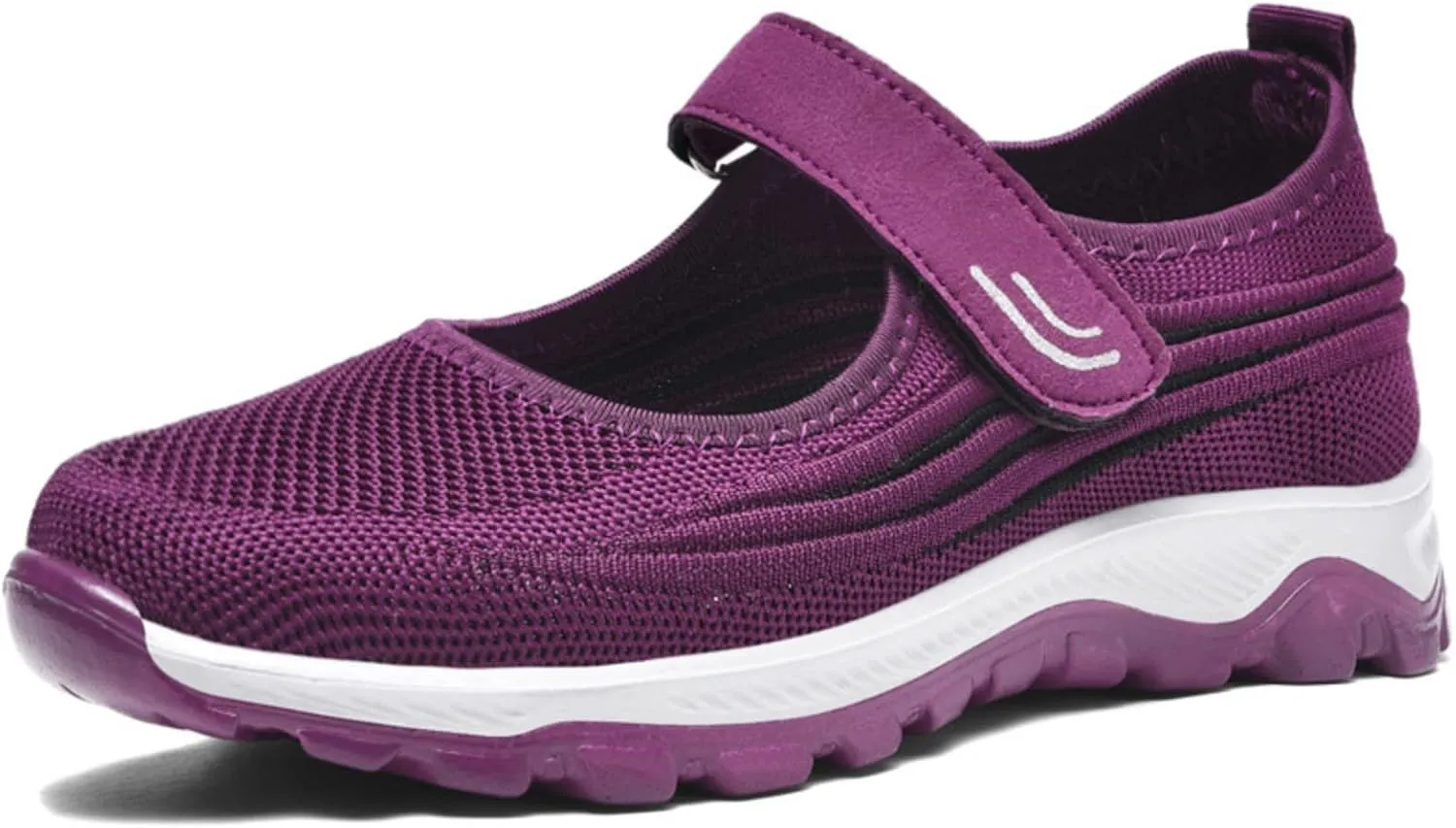 pearlzone Women's Comfortable Working Nurse Shoes Non-Slip Adjustable Breathable Walking Buffer Fitness Casual Nursing Orthotic Lightweight Shoes Arthritis, Diabetes Heel Pain
