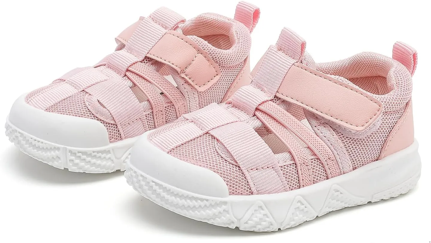 Peggy Piggy Baby Shoes Baby Walking Shoes Boy&Girl Infant Sneakers Non-Slip First Walking Shoes Breathable Mesh Rainbow Cartoon Shoes 6 9 12 18 Months