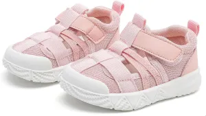 Peggy Piggy Baby Shoes Baby Walking Shoes Boy&Girl Infant Sneakers Non-Slip First Walking Shoes Breathable Mesh Rainbow Cartoon Shoes 6 9 12 18 Months