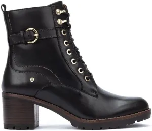 PIKOLINOS High-Heel Ankle Boot Leather Llanes for Woman