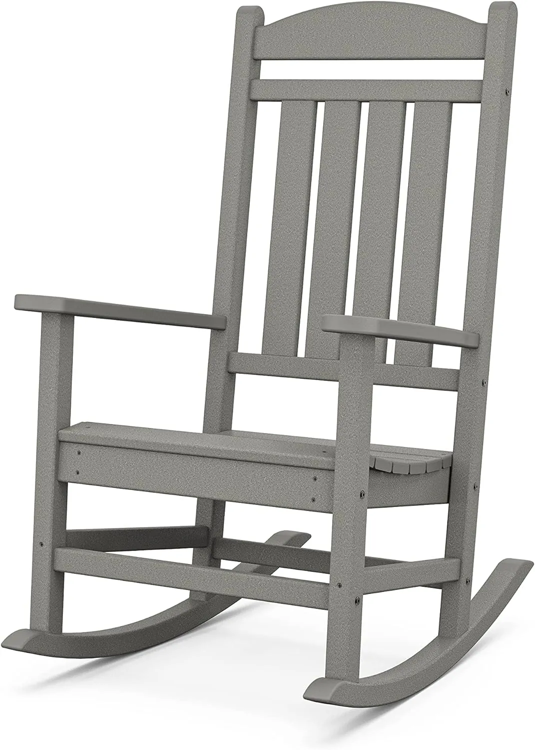 POLYWOOD R100GY Presidential Outdoor Rocking Chair, Slate Grey