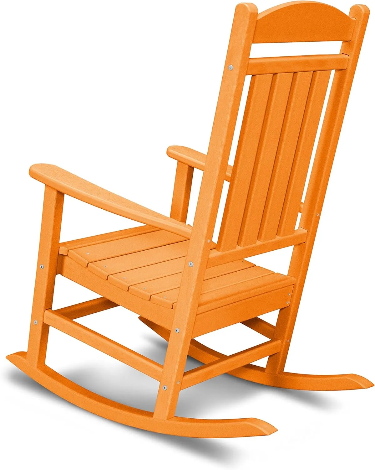 POLYWOOD R100TA Presidential Rocking Chair, Tangerine