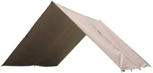 Portable Tarp for Hammock Tent Shelter Backpacking Camping Outdoor Picnic Hiking Travel (Coffee, 3 x 5 M, for 6-7 People)