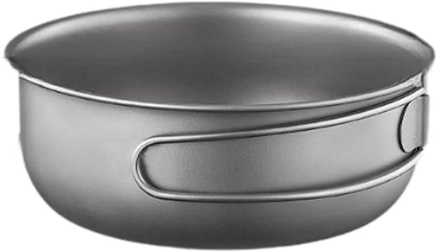 Portable Titanium Cookware for Camping and Outdoor Activities
