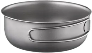 Portable Titanium Cookware for Camping and Outdoor Activities