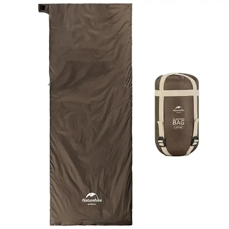 Portable Ultralight Splicing Sleeping Bag for Camping with Compression Sack