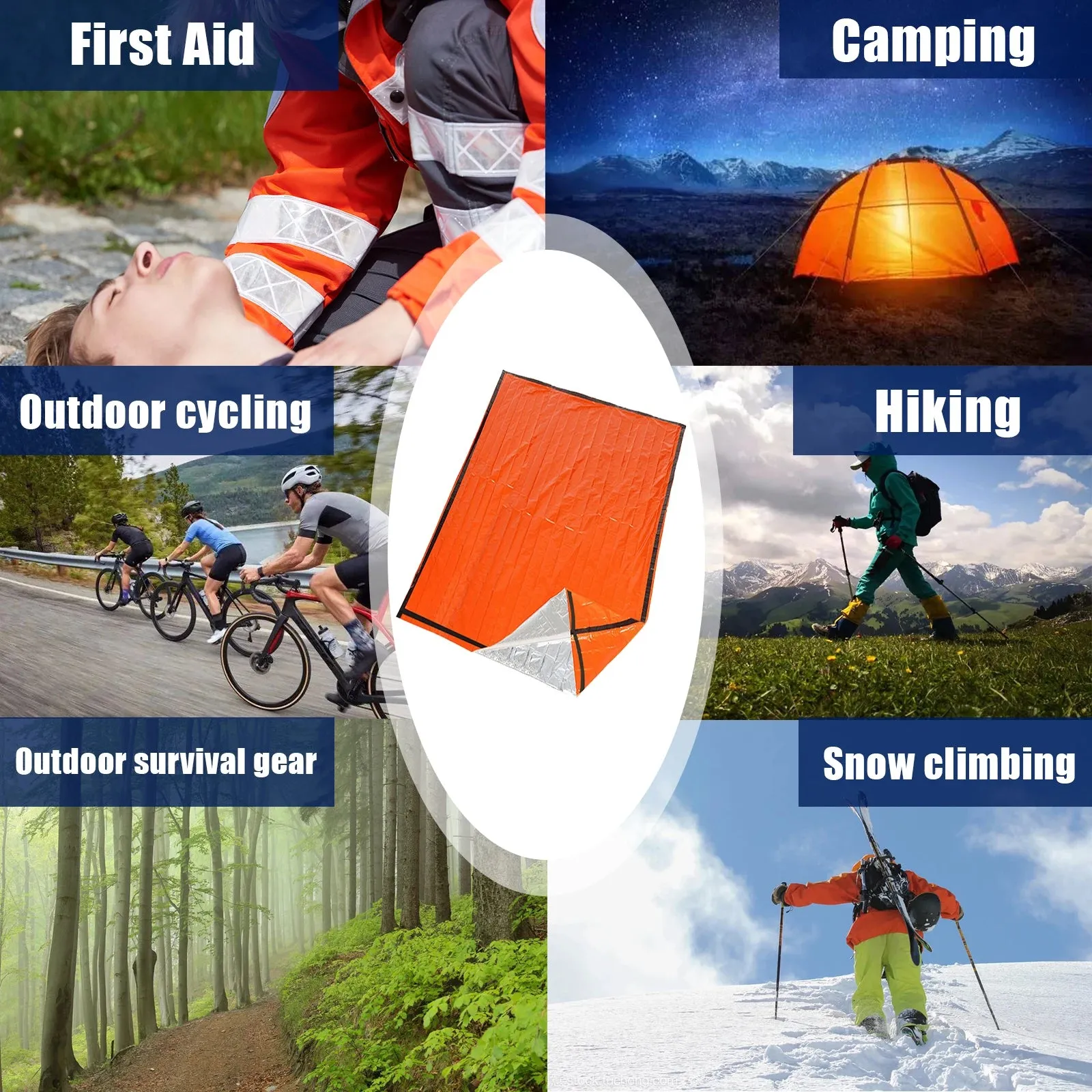 Portable Waterproof Emergency Survival Sleeping Bag