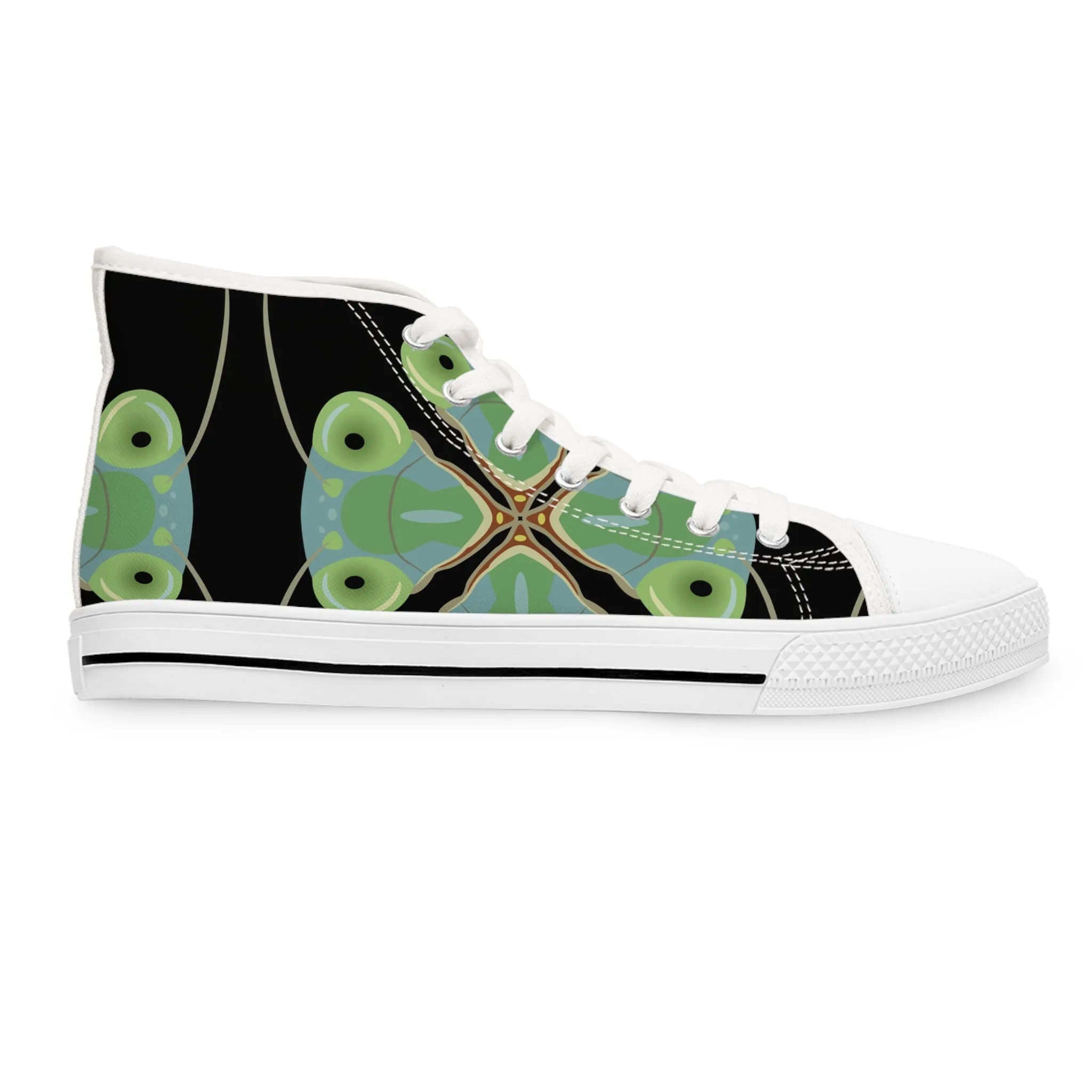 Praying Mantis Women's High Top Sneakers