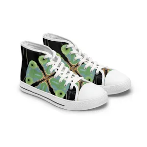 Praying Mantis Women's High Top Sneakers