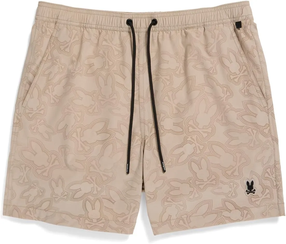 Psycho Bunny Men's Palmview Hydrochromic Swim Trunk